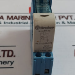 Finder 40.52S Plug In Relay With Socket Coil 95.05 10A 250-300V 99.02.9.024.99