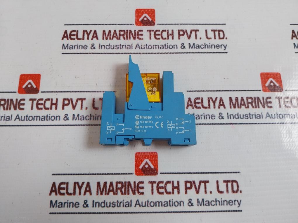 Finder 95.95.1 Relay Socket 40.52, 230V~ 50-60Hz