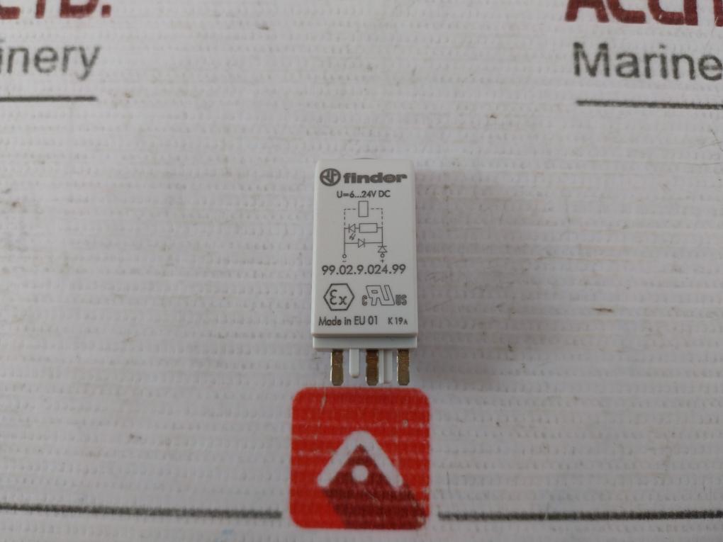 Finder 99.02.9.024.99 Led Indicator And Diode Module 6-24V Dc