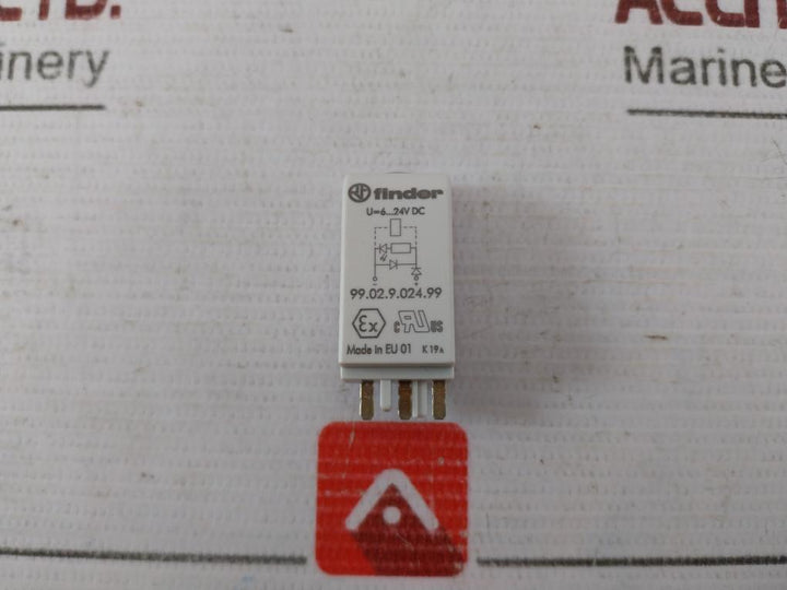 Finder 99.02.9.024.99 Led Indicator And Diode Module 6-24V Dc