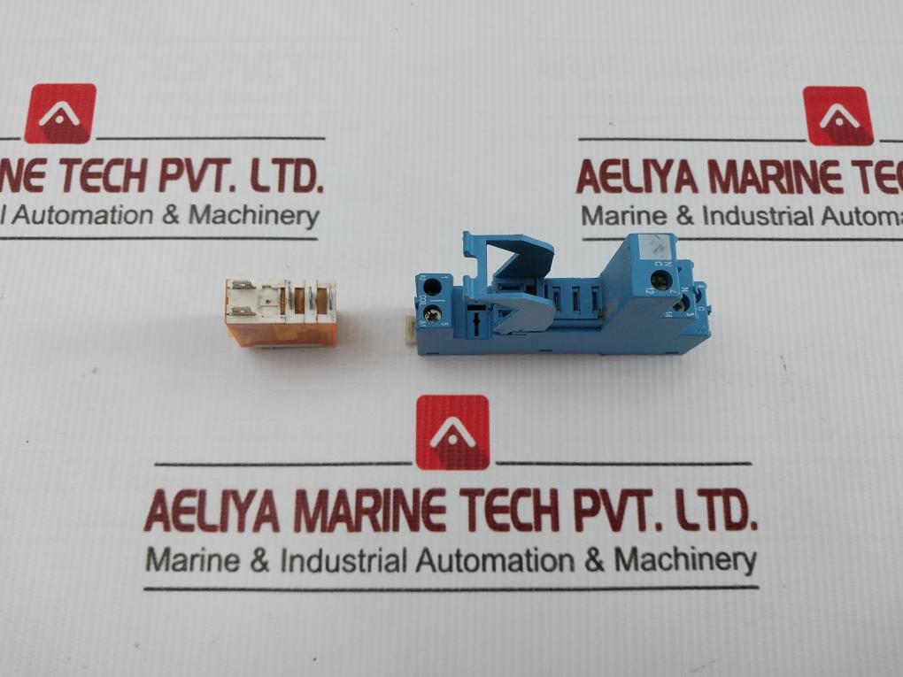 Finder Relay With Socket Module 230 Vac 16 A 97.01