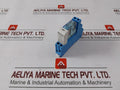 Finder 95.05 Relay Socket Din Rail W/ Relay Assy 40-50 Series 10A 300V