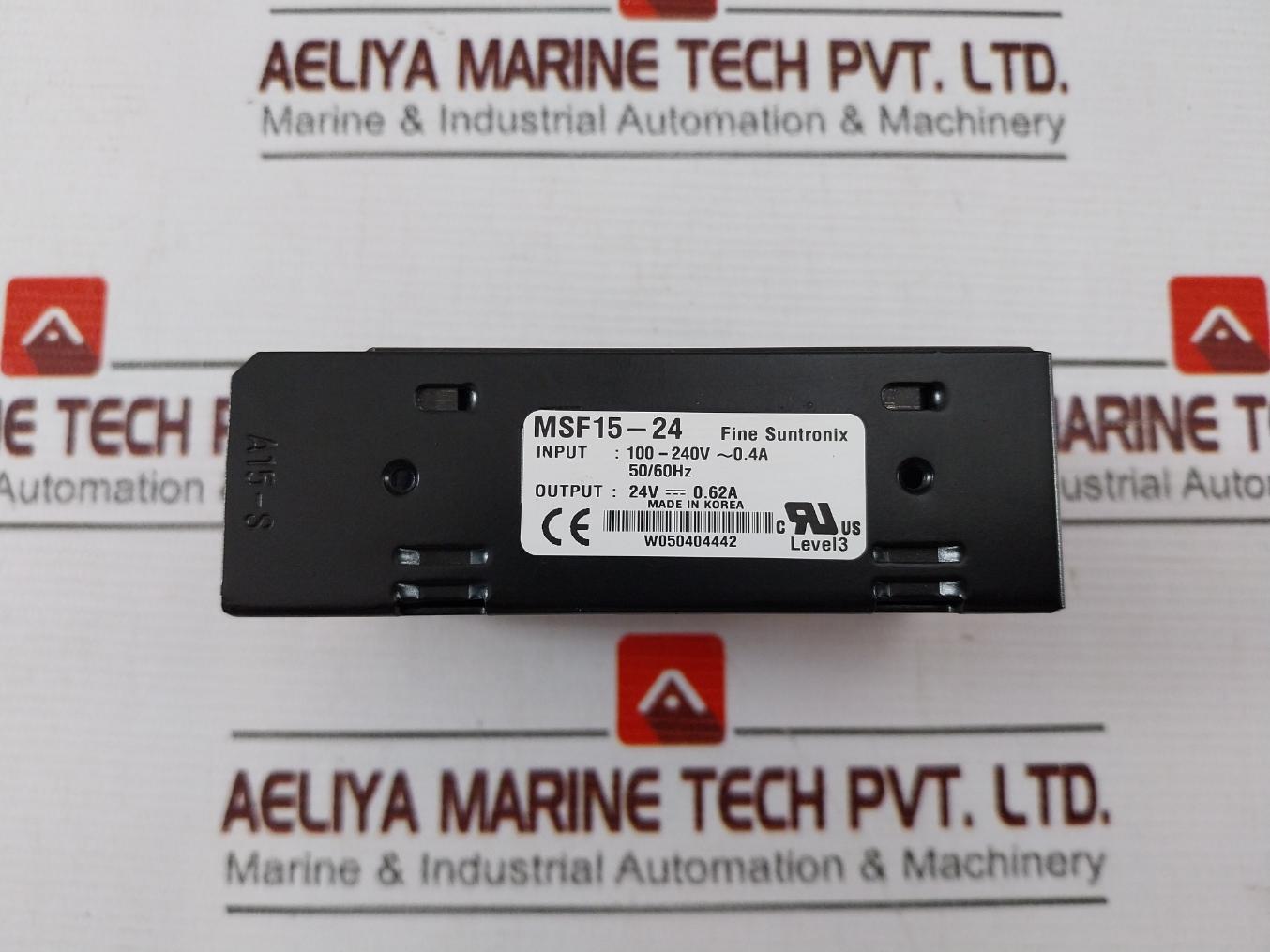 Fine Suntronix Msf15-24 Switching Power Supply 100-240V 0.4A 50/60Hz, 24V 0.62A