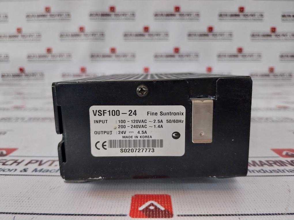 Fine Suntronix Vsf100-24 Power Supply 100-120Vac~ 2.5A 50/60Hz