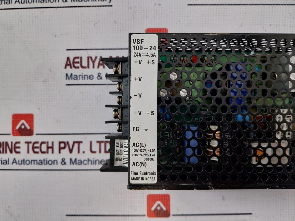 Fine Suntronix Vsf100-24 Power Supply 100-120Vac~ 2.5A 50/60Hz