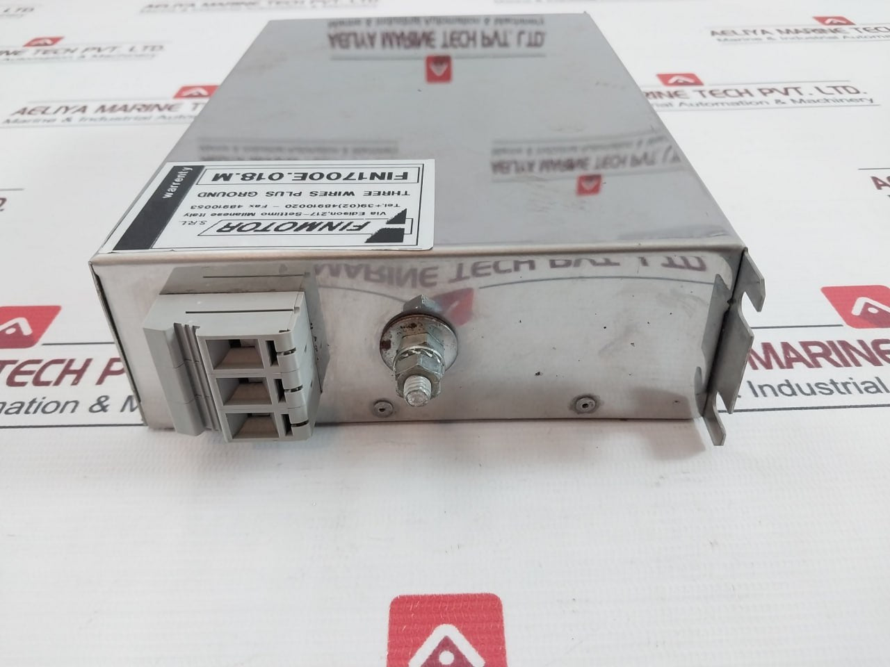 Finmotor Fin1700E.018.M Three Phase Filter 500 Vac 3X18A At 40C 50/60Hz 15Ma