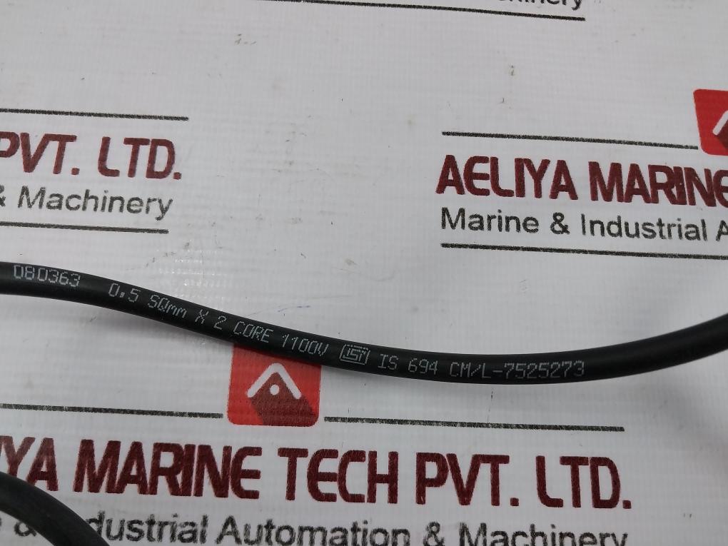 Finolex Fr 19H 0.5 Sqmm X2 Core Cable 1100V Is 694 2 Meter