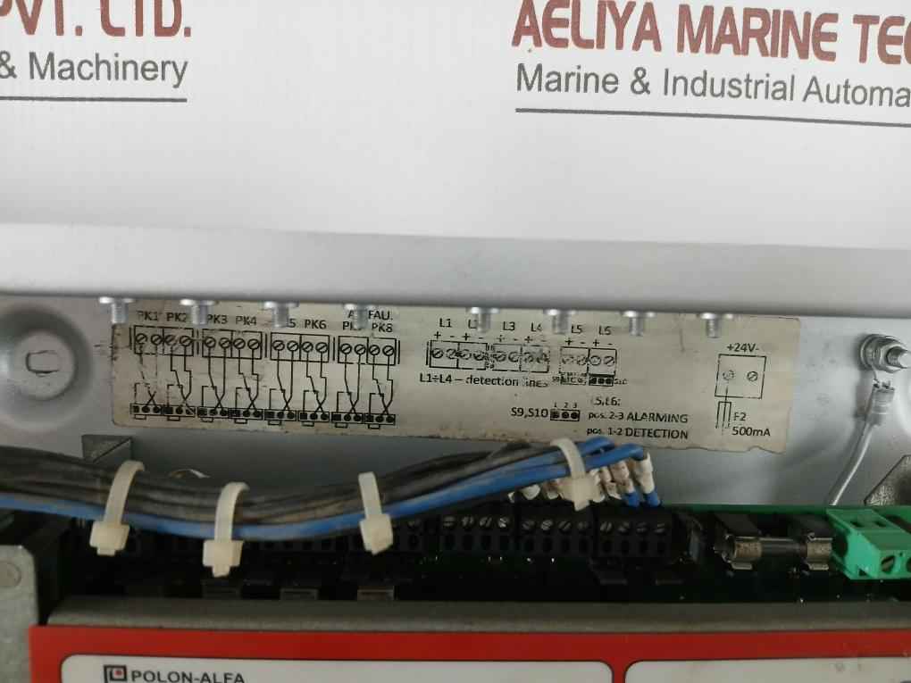 Fire Alarm Control Panel Ignis 2040 Brand Polon-alfa 230V