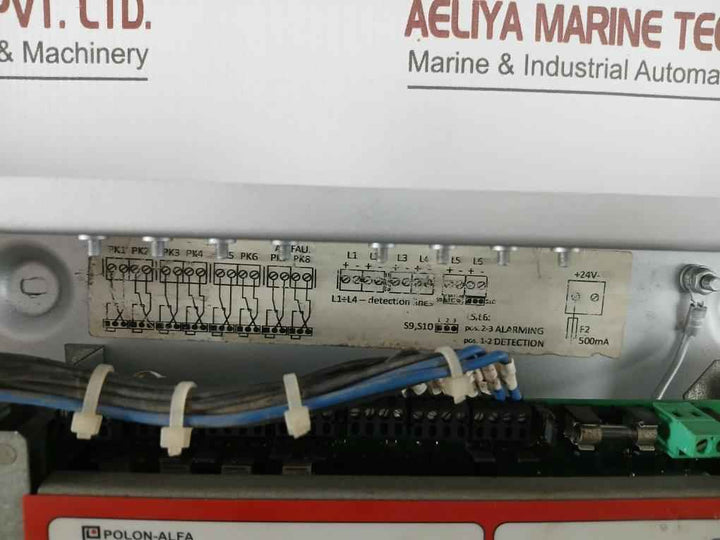 Fire Alarm Control Panel Ignis 2040 Brand Polon-alfa 230V
