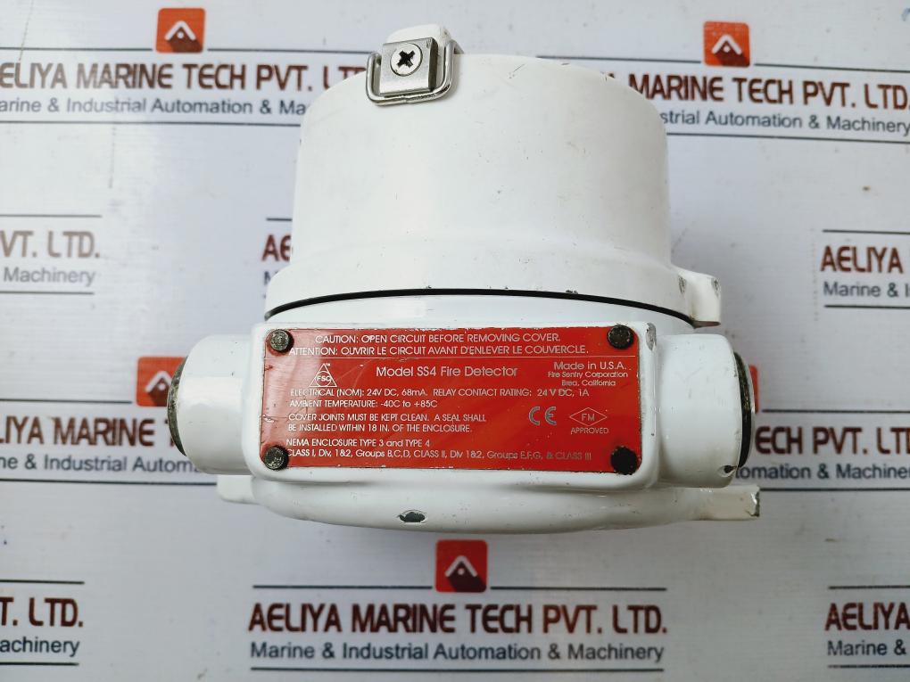 Fire Sentry Ss4 Fire Detector Ss4-a, 24Vdc, 68Ma