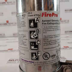 Firepro Fp200S Fire Extinguishing Generator C1-2-5Rbr Rev.2 Nfpa 10
