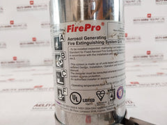 Firepro Fp200S Fire Extinguishing Generator C1-2-5Rbr Rev.2 Nfpa 10