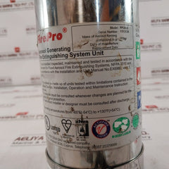 Firepro Fp200S Fire Extinguishing Generator C1-2-5Rbr Rev.2 Nfpa 10