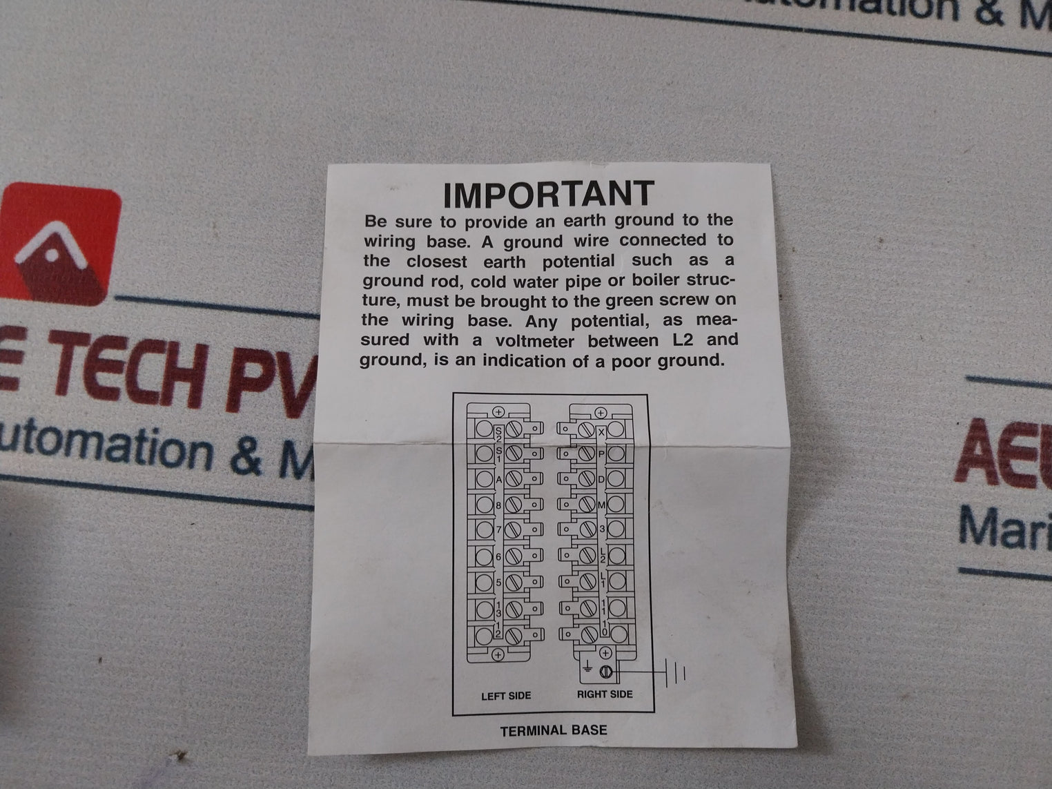 Fireye E110 Flame-monitor