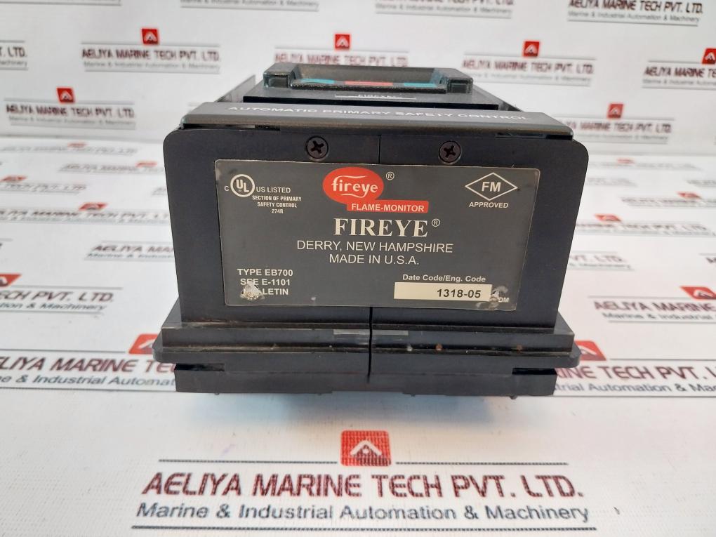 Fireye ED510 LCD Display Module 120 V 50/60 Hz