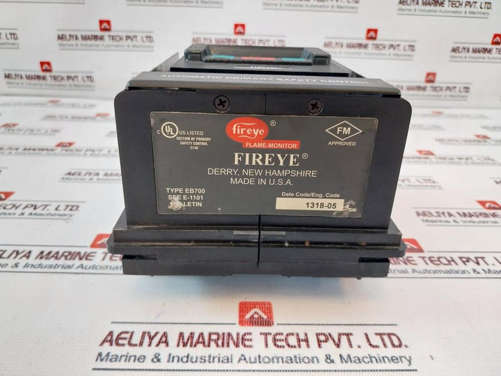 Fireye ED510 LCD Display Module 120 V 50/60 Hz