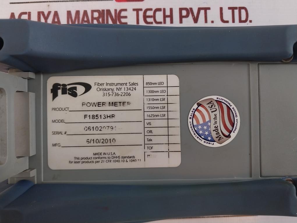 Fis 0007924 Light Source & Power Meter Kit, F18513lcmum