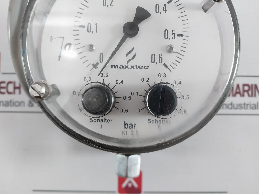 Fischer 21D 015 K2.A.V.8S/1 Pressure Switch 25 Bar 250Va 5A 10W