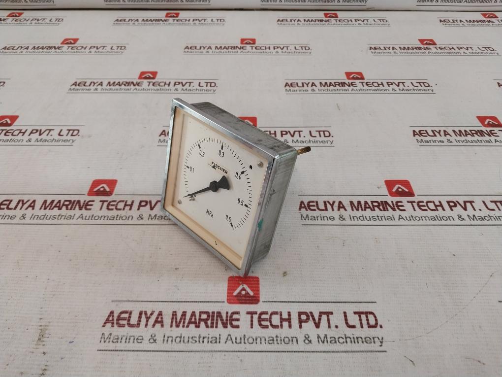 Fischer 8M 002 RQ96 Pressure Gauge 0-0,6 MPA