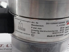 Fischer Ds1133Nw01Az0W00 Differential Pressure Gauge 5A/250V Ac