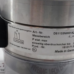 Fischer Ds1133Nw01Az0W00 Differential Pressure Gauge 5A/250V Ac