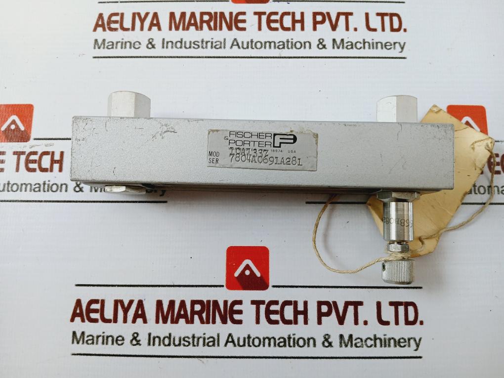 Fischer & Porter 10a1337 Purge Meter Tube No: Fp-1/4-09-g-3/61