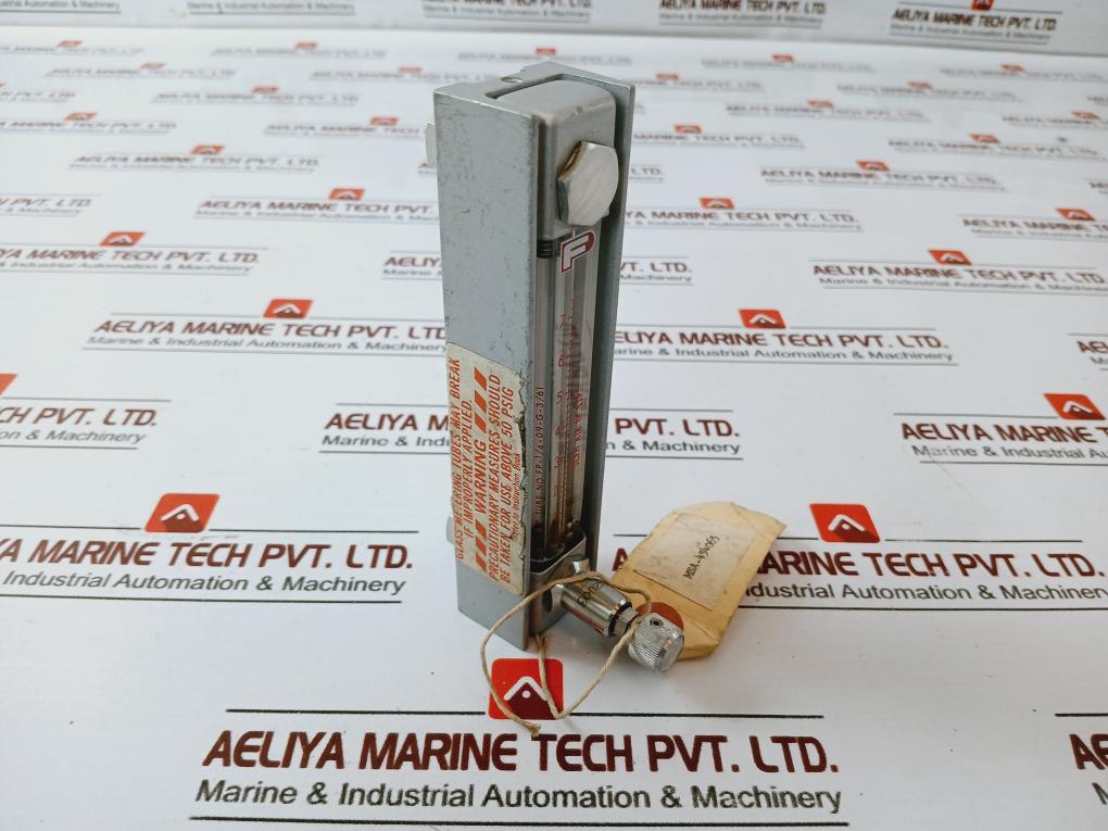 Fischer & Porter 10a1337 Purge Meter Tube No: Fp-1/4-09-g-3/61