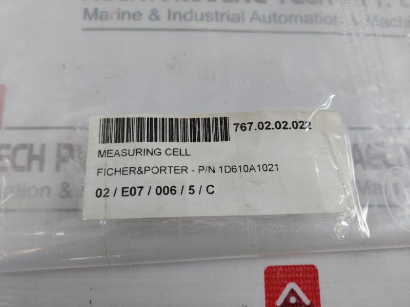Fischer & Porter 1D610A1021 Measuring Cell 3442/2