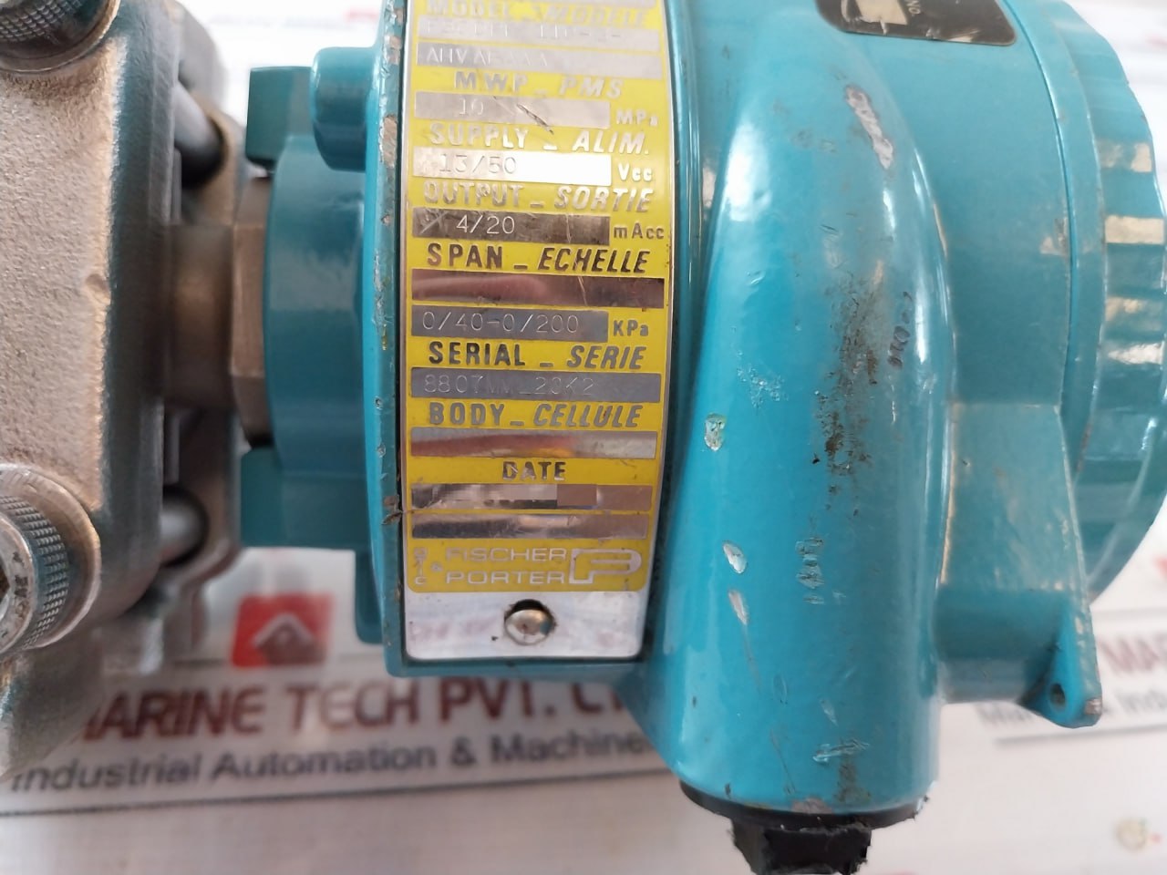 Fischer Porter F50Dpf 110-3-ahvabaaa While Energised Tension