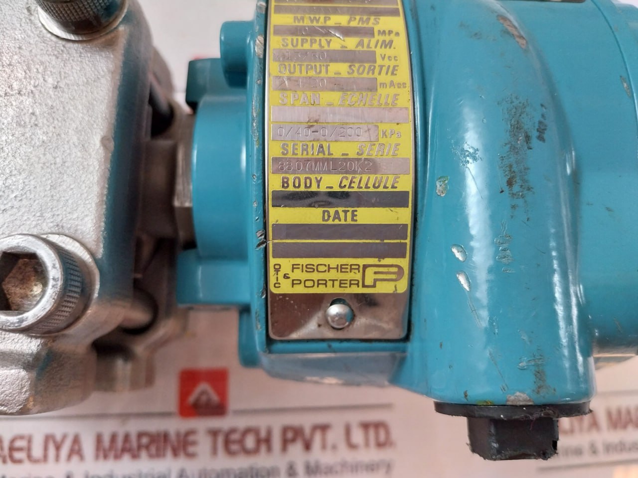 Fischer Porter F50Dpf 110-3-ahvabaaa While Energised Tension