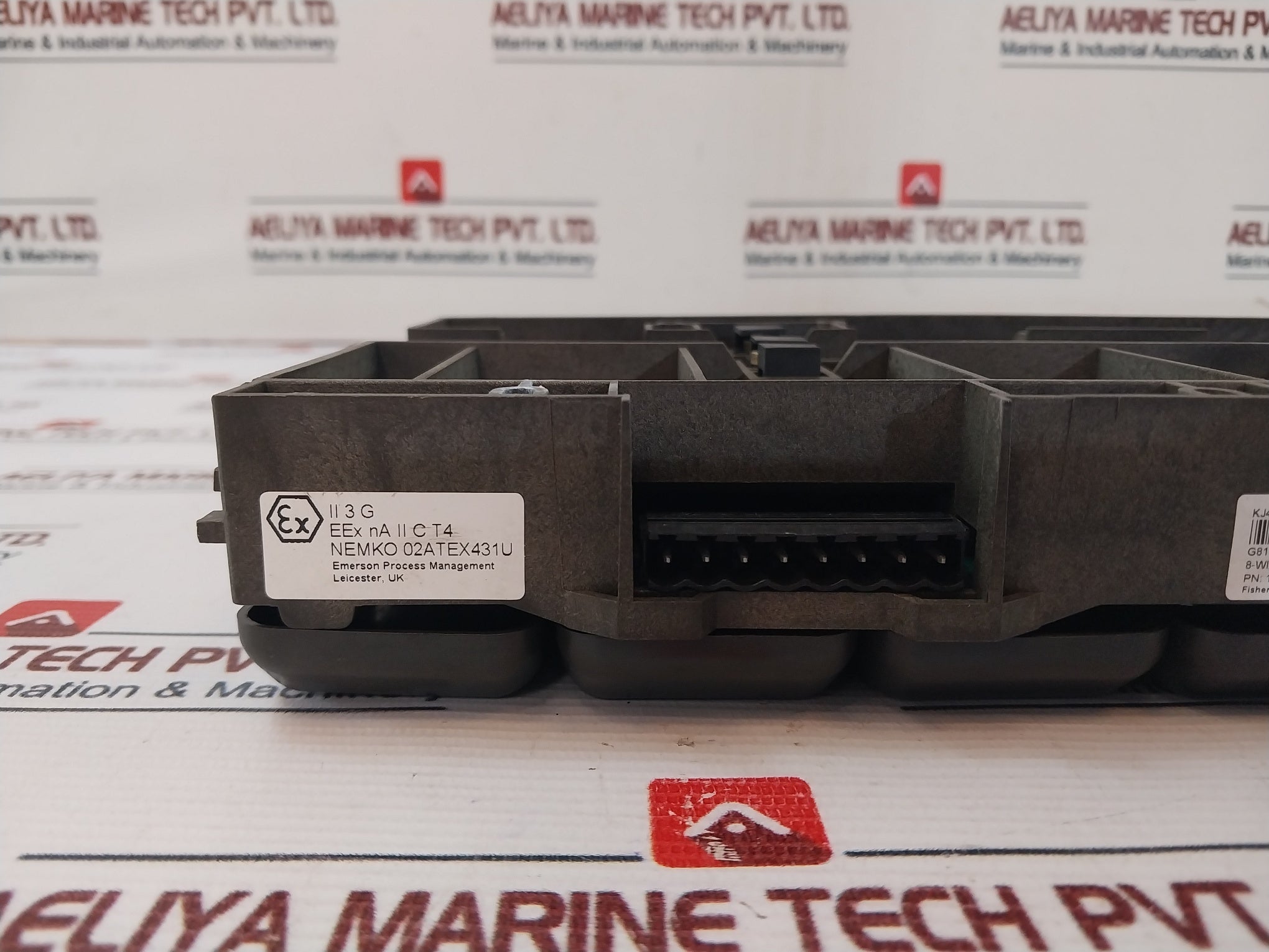 Fisher-rosemount 12P0818X072 8 Wide Carrier With Shield Kj4001X1-be1