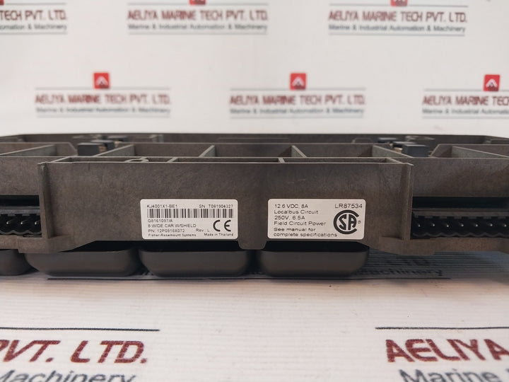 Fisher-rosemount 12P0818X072 8 Wide Carrier With Shield Kj4001X1-be1