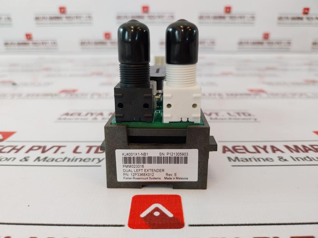 Fisher-rosemount 12p3368x012 Dual Left Extender Kj4001x1-nb1 Rev E
