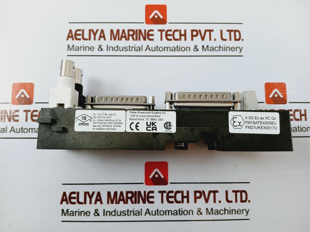 Fisher-Rosemount FM16ATEX0056U Industrial Electrical Component 12P4409X012