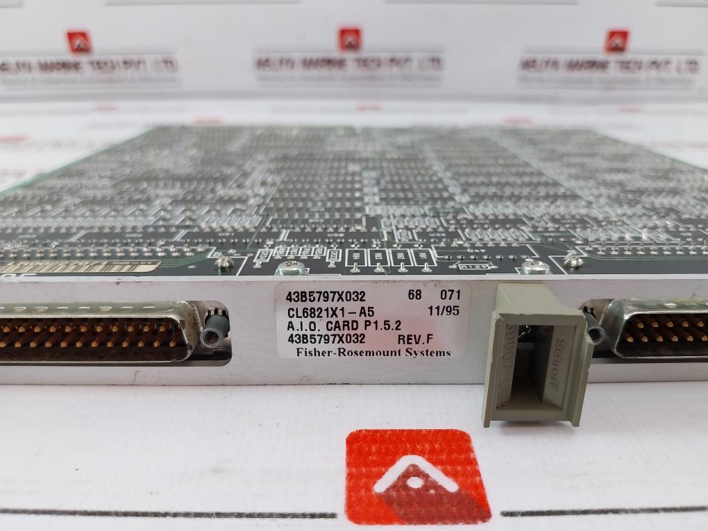 Fisher-rosemount 43B5797X032 Analog I/O Card Rev F Cl6821 Cl6821X1-a5 43B5796