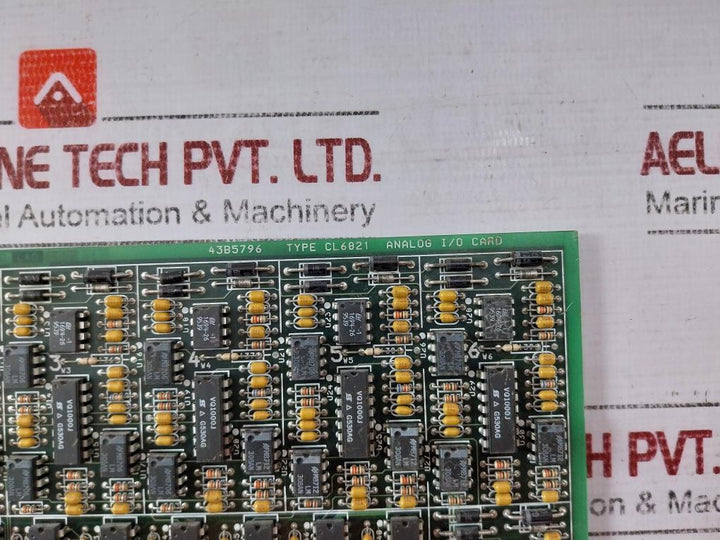 Fisher-rosemount 43B5797X032 Analog I/O Card Rev F Cl6821 Cl6821X1-a5 43B5796