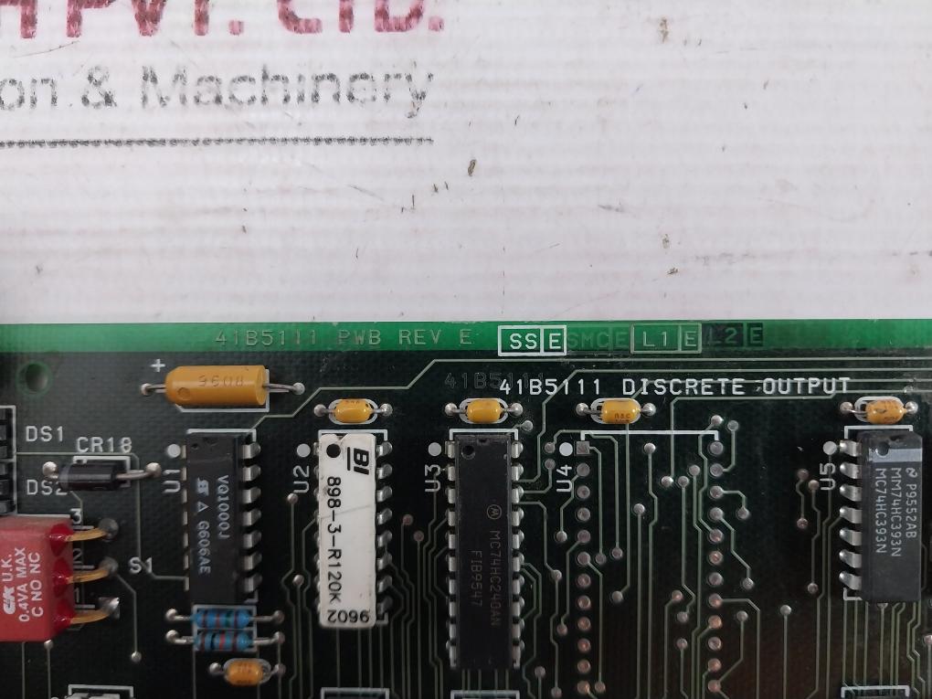 Fisher-rosemount Cl6721X1-a4 Rovox Discrete Output Board 41B5215X132 Rev. P