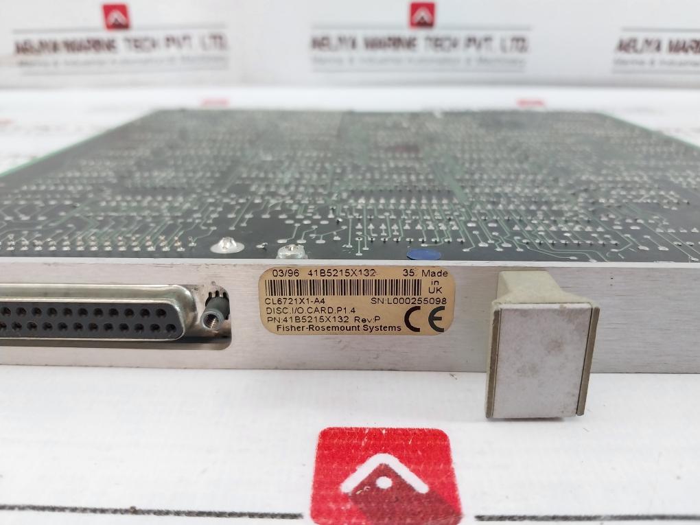 Fisher-rosemount Cl6721X1-a4 Rovox Discrete Output Board 41B5215X132 Rev. P