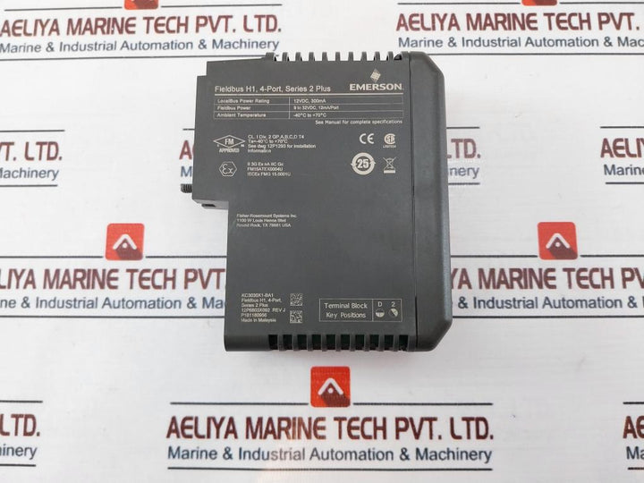 Fisher-Rosemount KC3030X1-BA1 Fieldbus H1 4-Port Analog Output Module