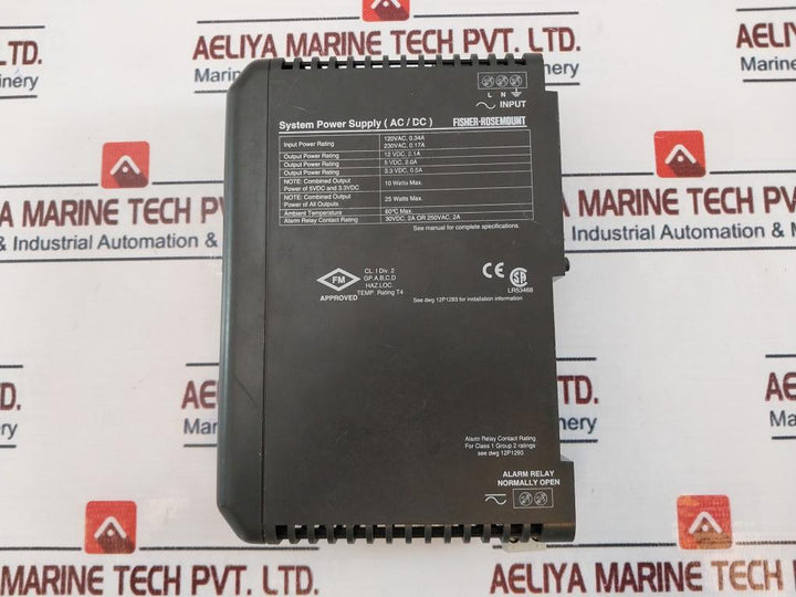 Fisher-rosemount Kj1501X1-ba2 Delta V Power Supply
