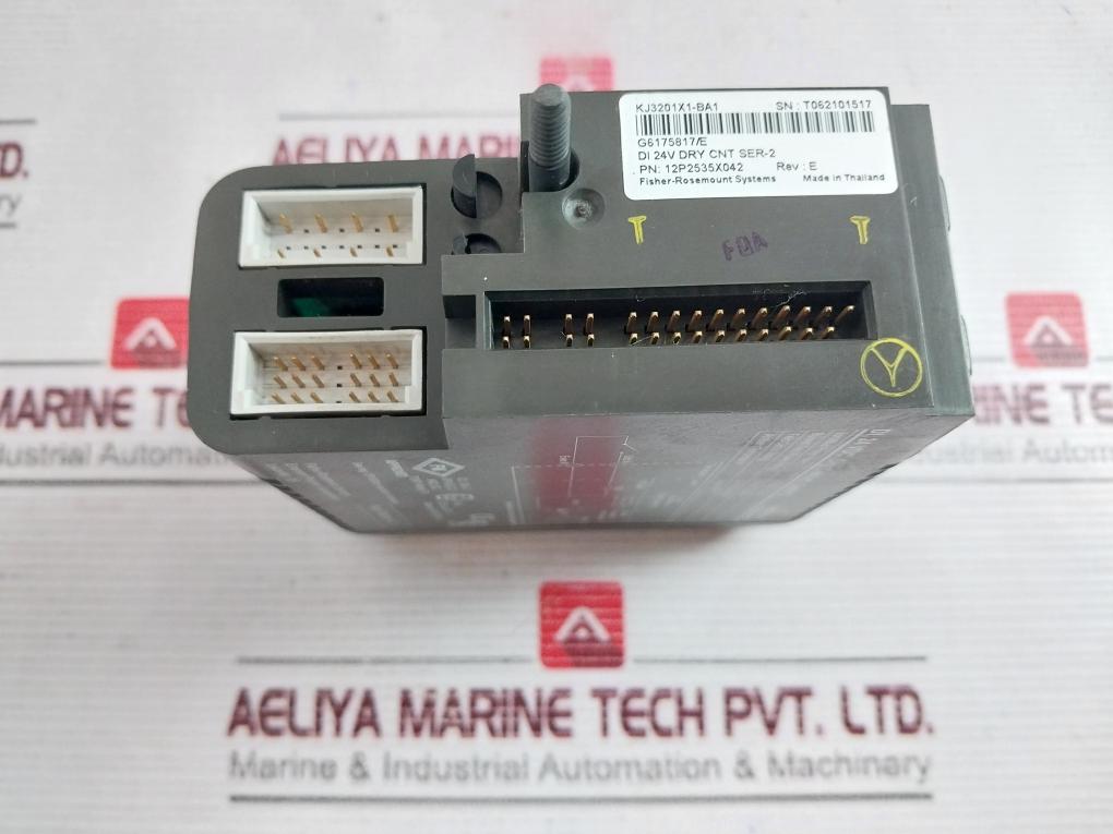 Fisher-rosemount Kj3201X1-ba1 Input Module 12P2535X042 Rev E
