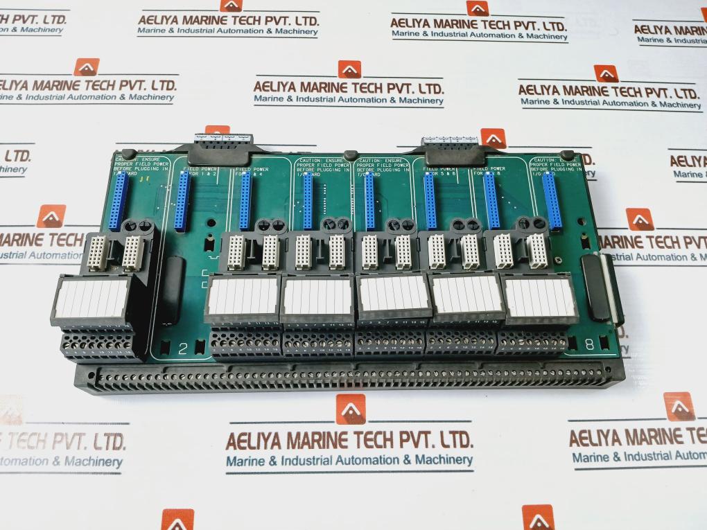 Fisher-rosemount Kj4001X1-be1 8-wide Carrier W/ Shield Module