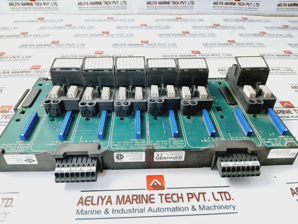 Fisher-rosemount Kj4001X1-be1 8-wide Carrier W/ Shield Module