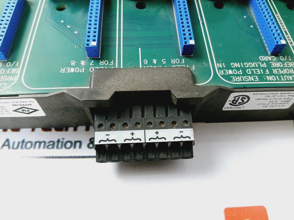 Fisher-rosemount Kj4001X1-be1 8-wide Carrier W/ Shield Module