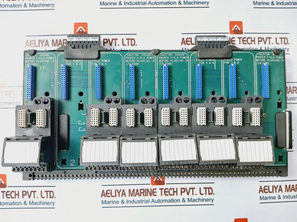 Fisher-rosemount Kj4001X1-be1 8-wide Carrier W/ Shield Module