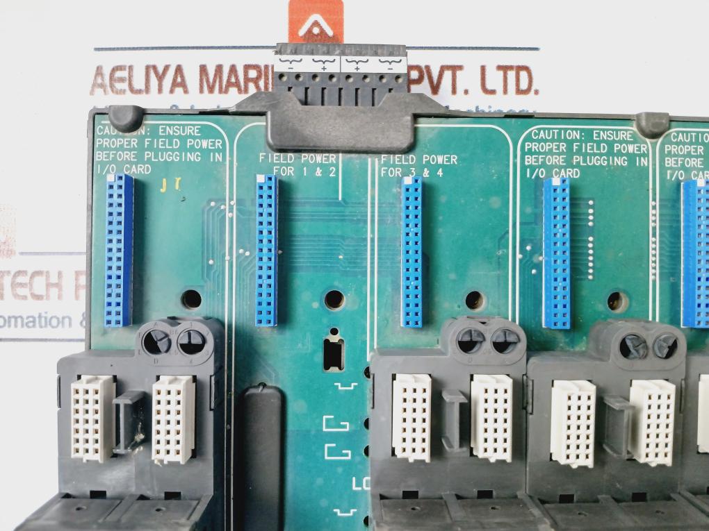 Fisher-rosemount Kj4001X1-be1 8-wide Carrier W/ Shield Module