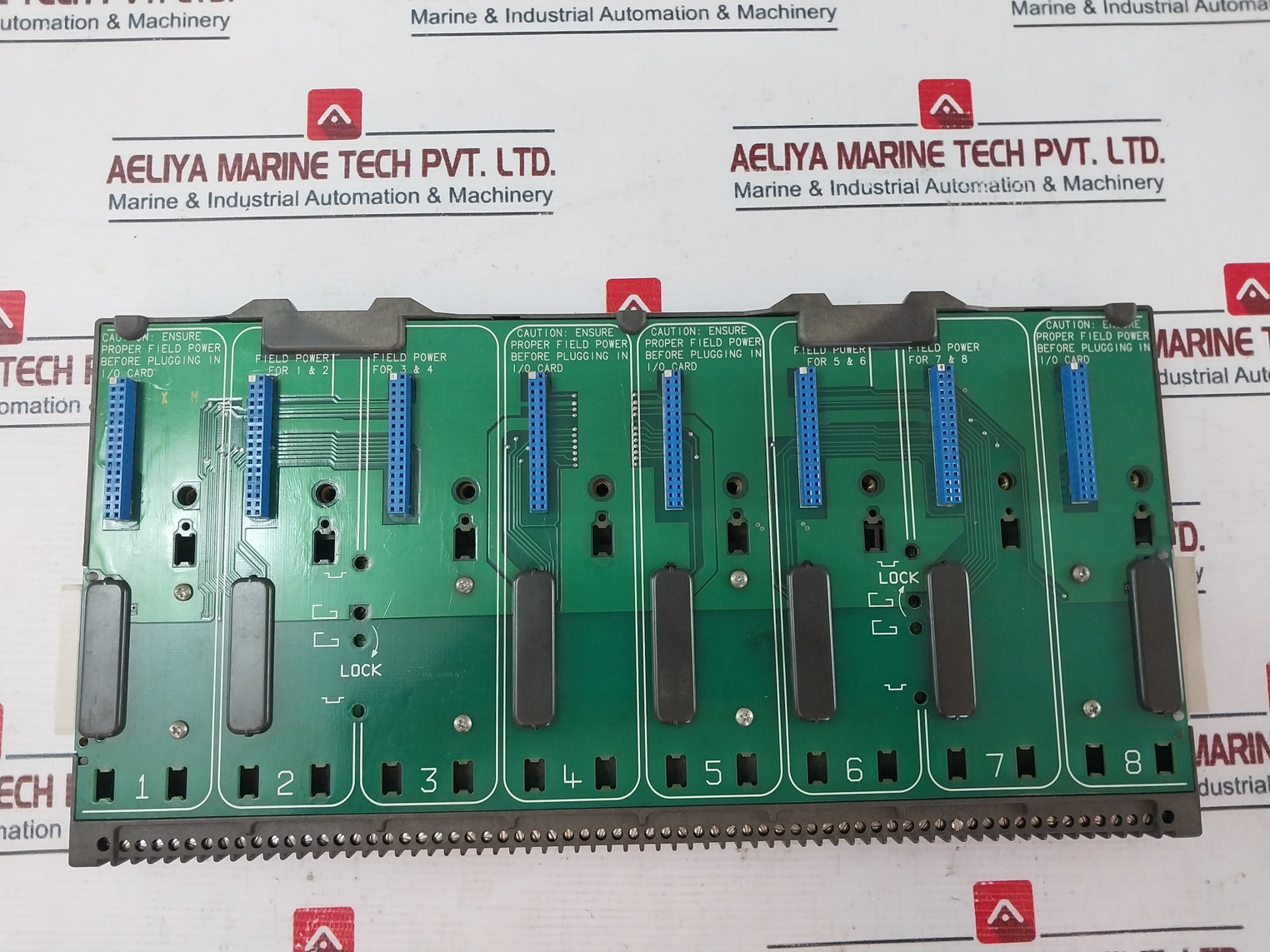 Fisher-rosemount Kj4001X1-be1 8-wide Carrier Base Module 12P0818X072