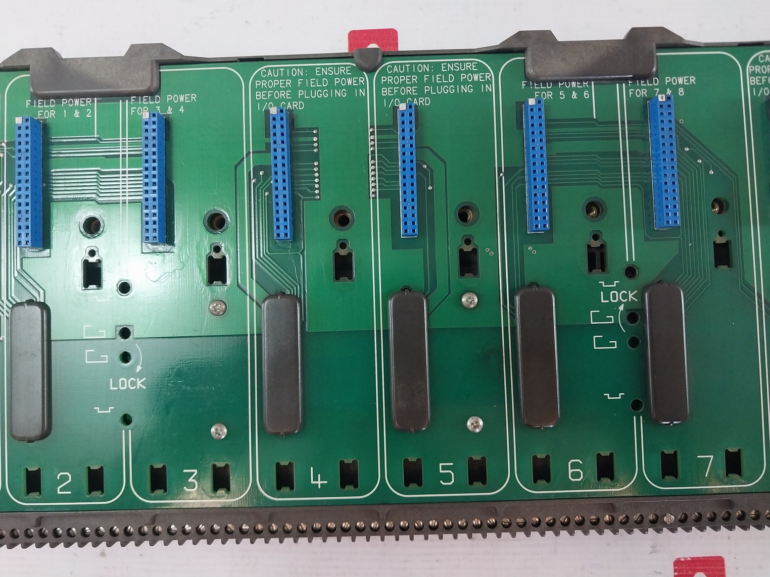 Fisher-rosemount Kj4001X1-be1 8-wide Carrier Base Module 12P0818X072