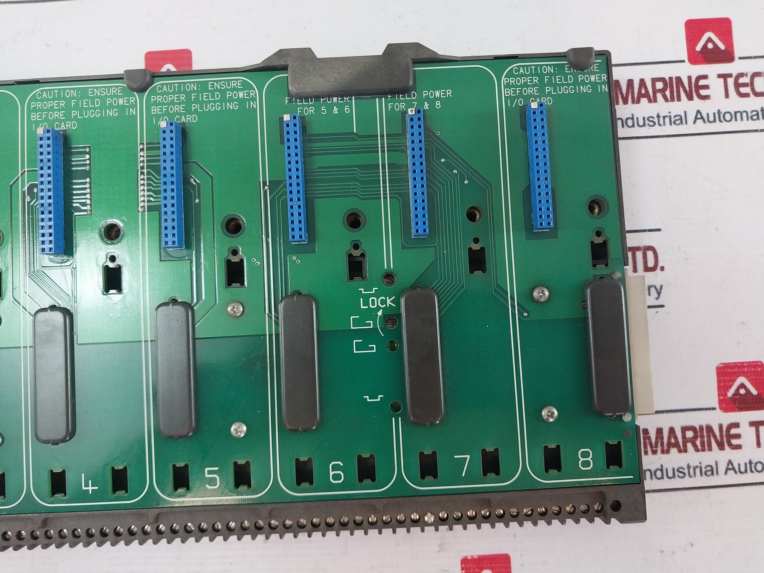 Fisher-rosemount Kj4001X1-be1 8-wide Carrier Base Module 12P0818X072