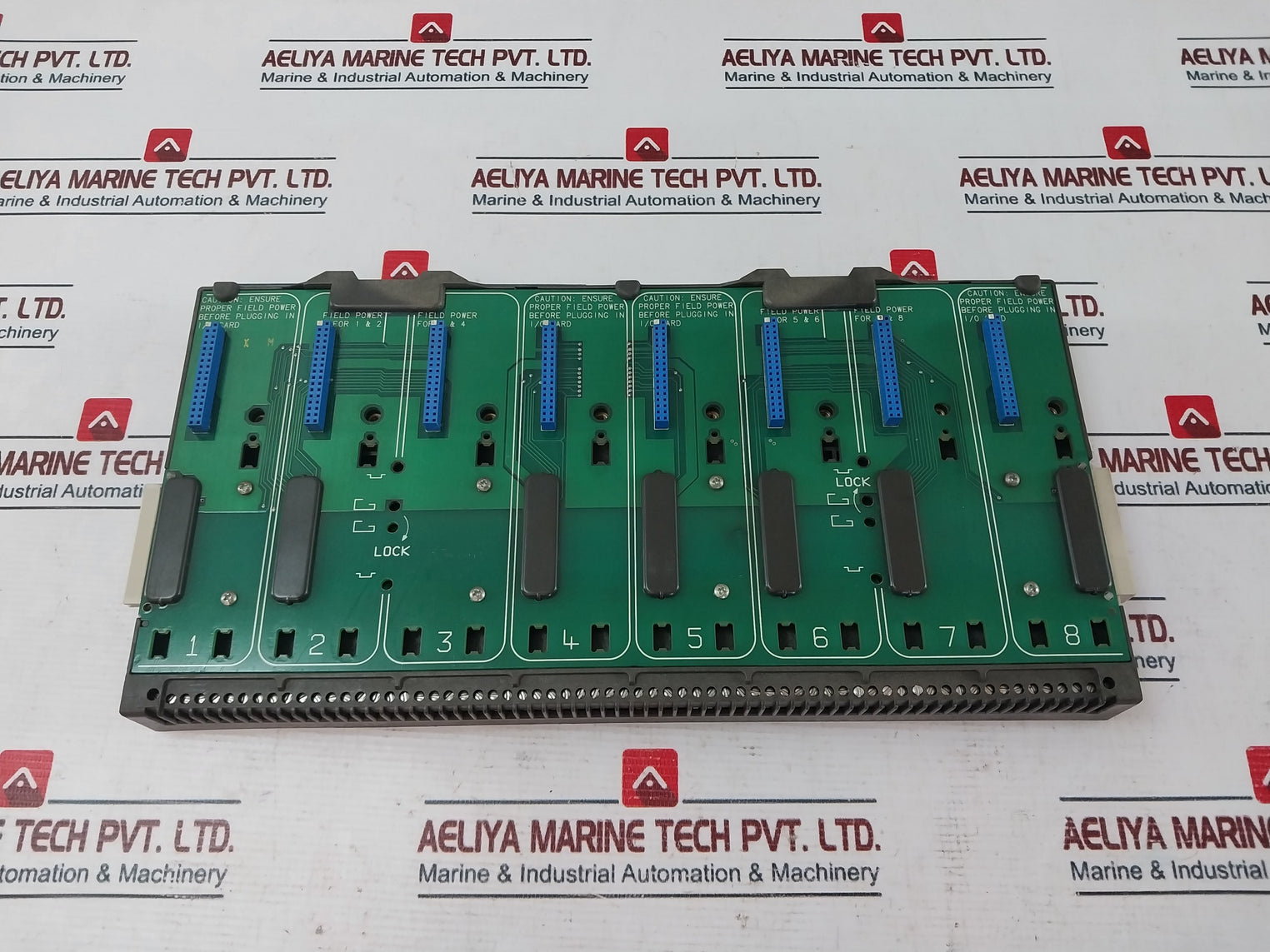 Fisher-rosemount Kj4001X1-be1 8-wide Carrier Base Module 12P0818X072